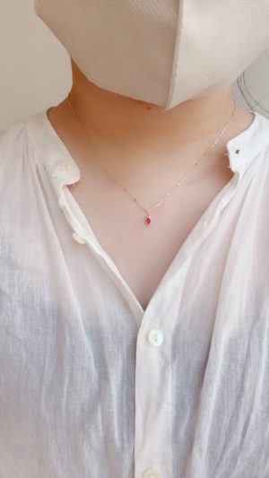 ルナチェーンネックレス cui-cui ネックレス cui-cui ジュエリー アクセサリー ゴールド ベネチアン チェーン ネックレス 40cm K10YG